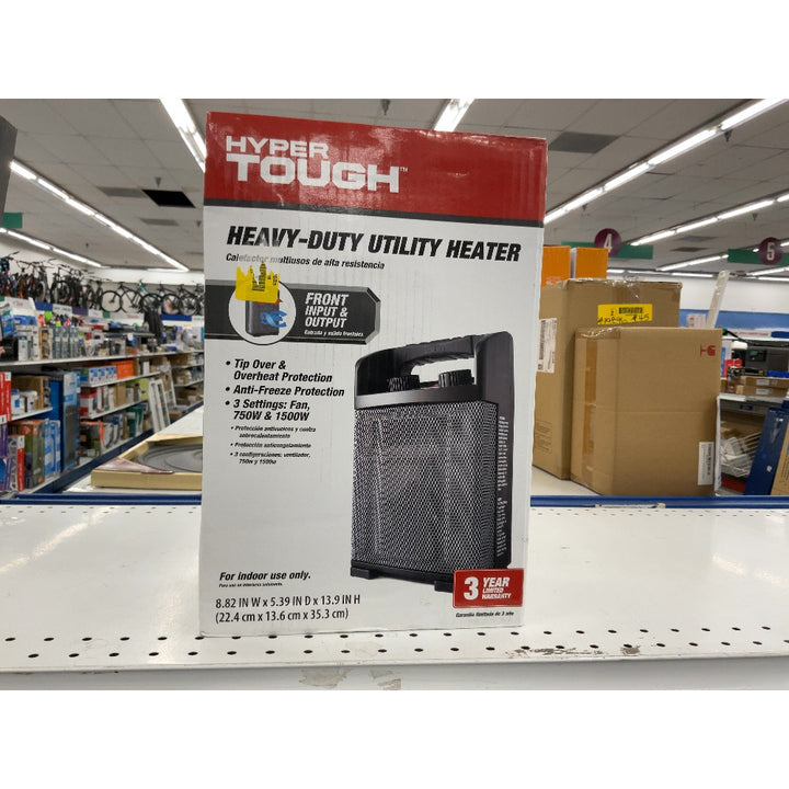 Hyper Tough Heavy-Duty Utility Heater - Tip Over & Overheat Protection, Anti-Freeze Protection