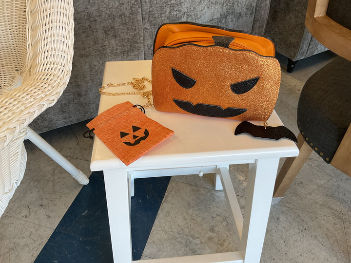 Pumpkin shoulder bag only 9 available