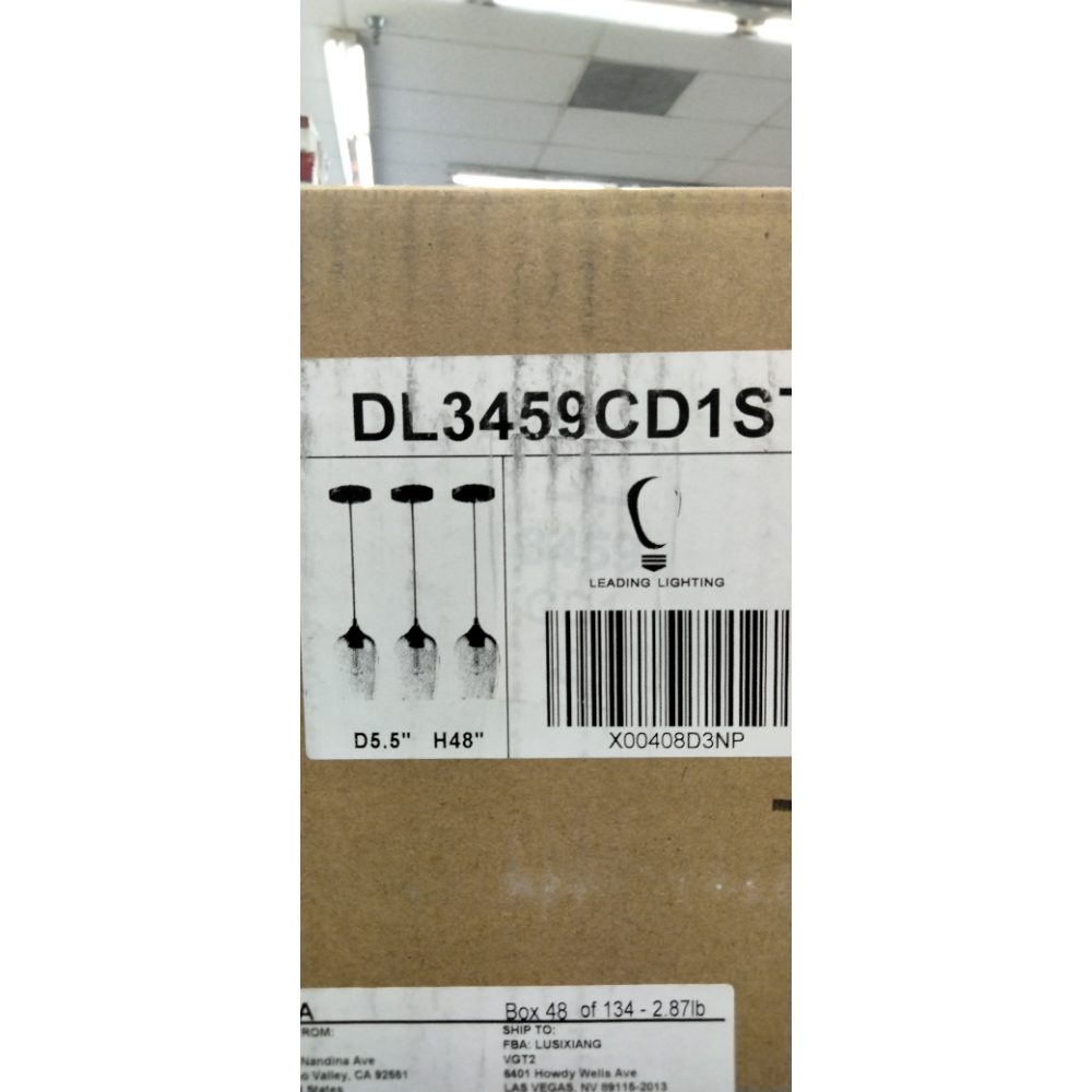 3 Pack 1 Light Hanging Indoor Kitchen Island Pendant Lights 5.1" Hand Blown Black Seeded Ancient Blue Glass Ceiling Light Fixtures Brushed Nickel Finish Modern Farmhouse Dinning Over Sink