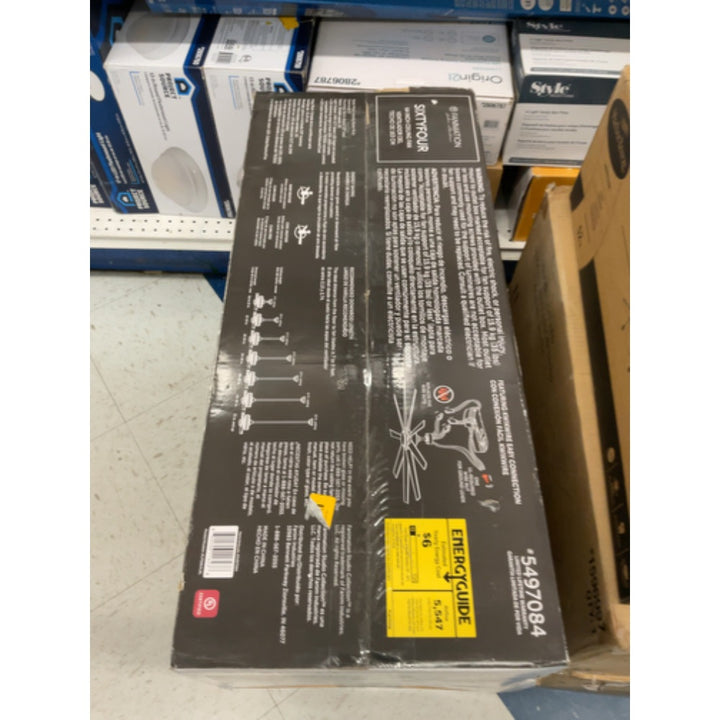 Fanimation SixtyFour 64" Matte Black Ceiling Fan LED Light 5497084 (for PARTS)
