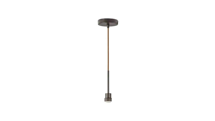 Portfolio Bronze Single Transitional Pendant Light