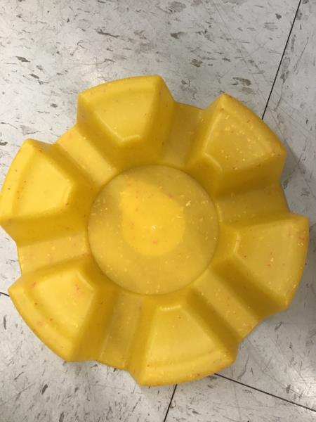 I Count Yellow Novelty Kitchen Taco Holder - Food Safe, Dishwasher Safe Retail $2.85