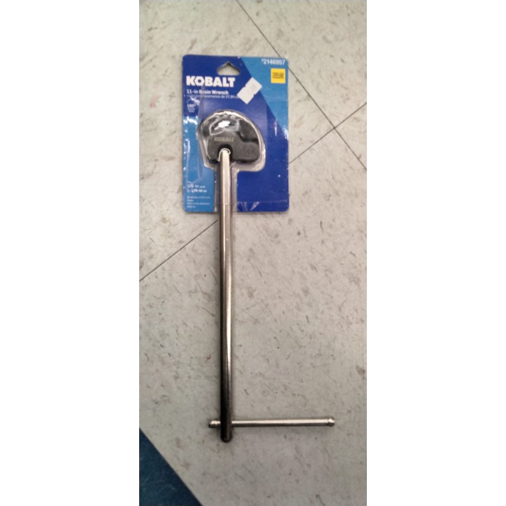 Kobalt 11-in Basin Wrench - 3/8 in up to 1-1/4 in NEW QUICK SHIP 2146957