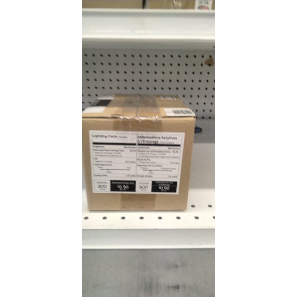 Amazon Basics Smart Indoor LED Light Bulb, Sunset-to-Midnight Activated, Works with Alexa Only, Tunable White, 7.5 W, 4-Pack