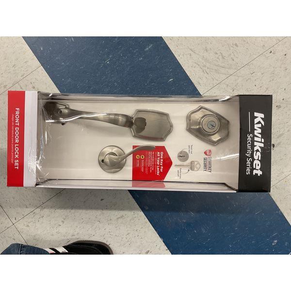 Kwikset Front Door Lock Set - Security Series, SmartKey Security