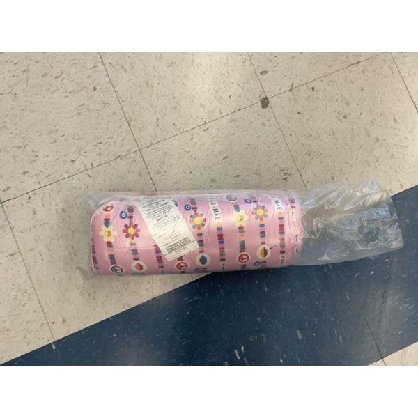 Pink Printed Blanket - Soft, Comfortable, Travel-Friendly Retail $15.00