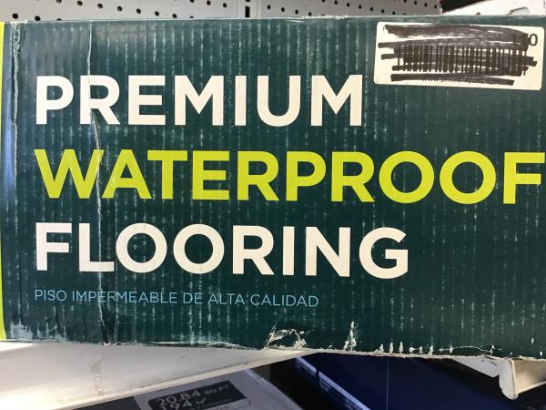 Smartcore Lanier Hickory Waterproof Flooring - 100% Waterproof, Easy Click Install Retail $45.00