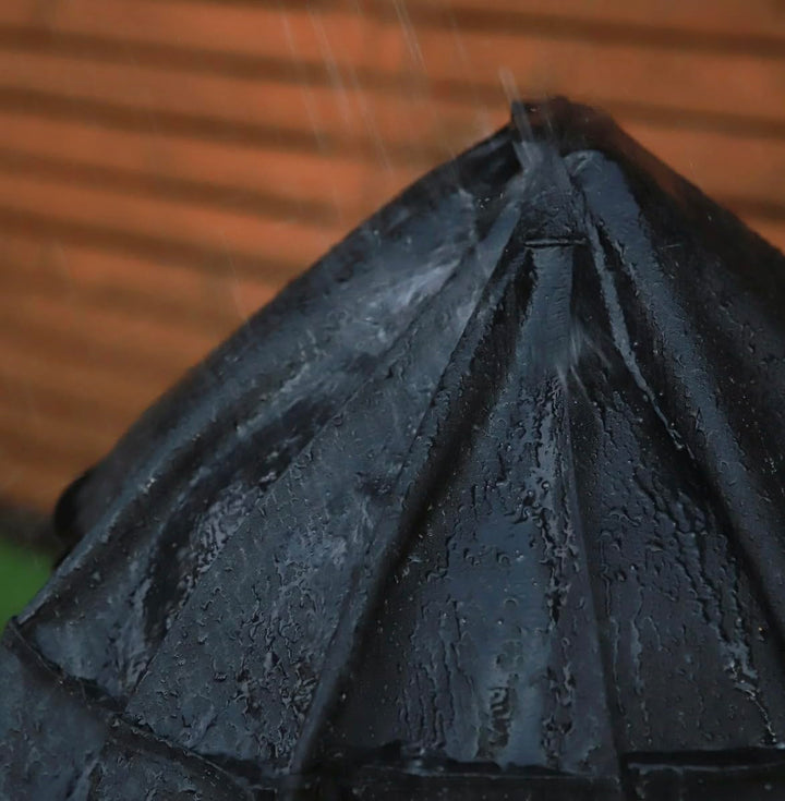 Expert Grill Charcoal Kettle Grill Cover, Black, Water-Resistant, PVC-Free, 28 x 30 Inches, with 3-Year Warranty