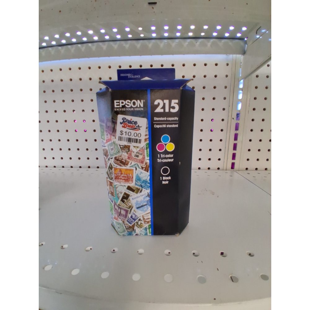EPSON 215 Ink Standard Capacity Black & Color Cartridge Combo Pack (T215120-BCS) Works with WorkForce WF-100, WF-110, EC-110