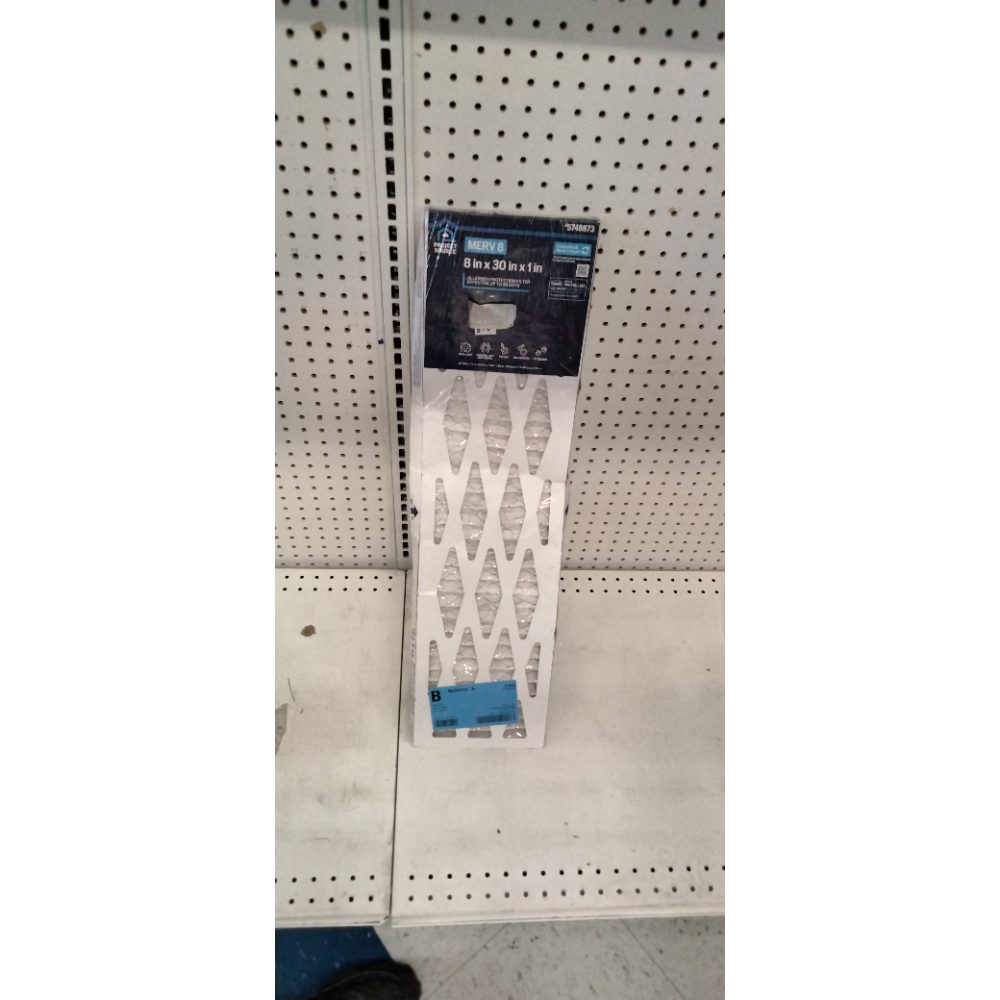 MERV 8 - Air Filter, 8 in x 30 in x 1 in