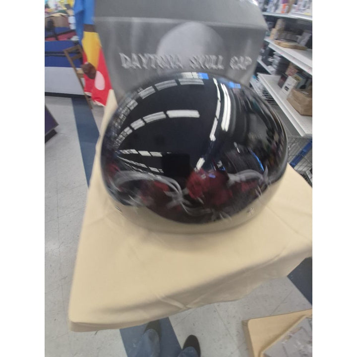 Daytona Helmets Skull Cap, DOT Approved, Black, XL
