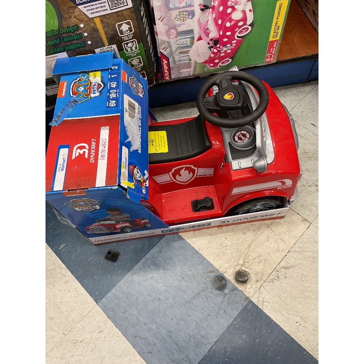 Dynacraft Paw Patrol Marshall EV Quad - 6V, Ride-On Toy, Red