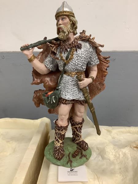 Duncan Royale "History of Santa II - Odin" Collector's Edition Figurine Retail $500.00
