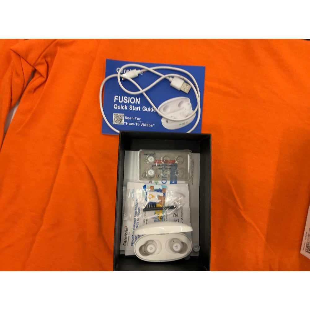 Ceretone Fusion Hearing Aids, Smart Guide Included