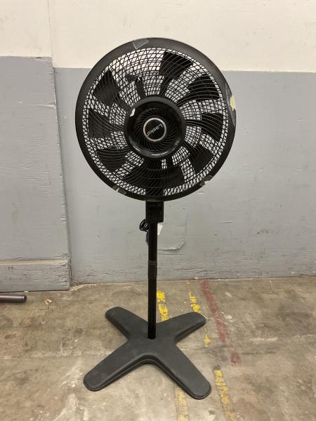 CLEARANCE- Lasko - Oscillating Stand Fan - Model unknown, Adjustable Height, Black Retail $10.00