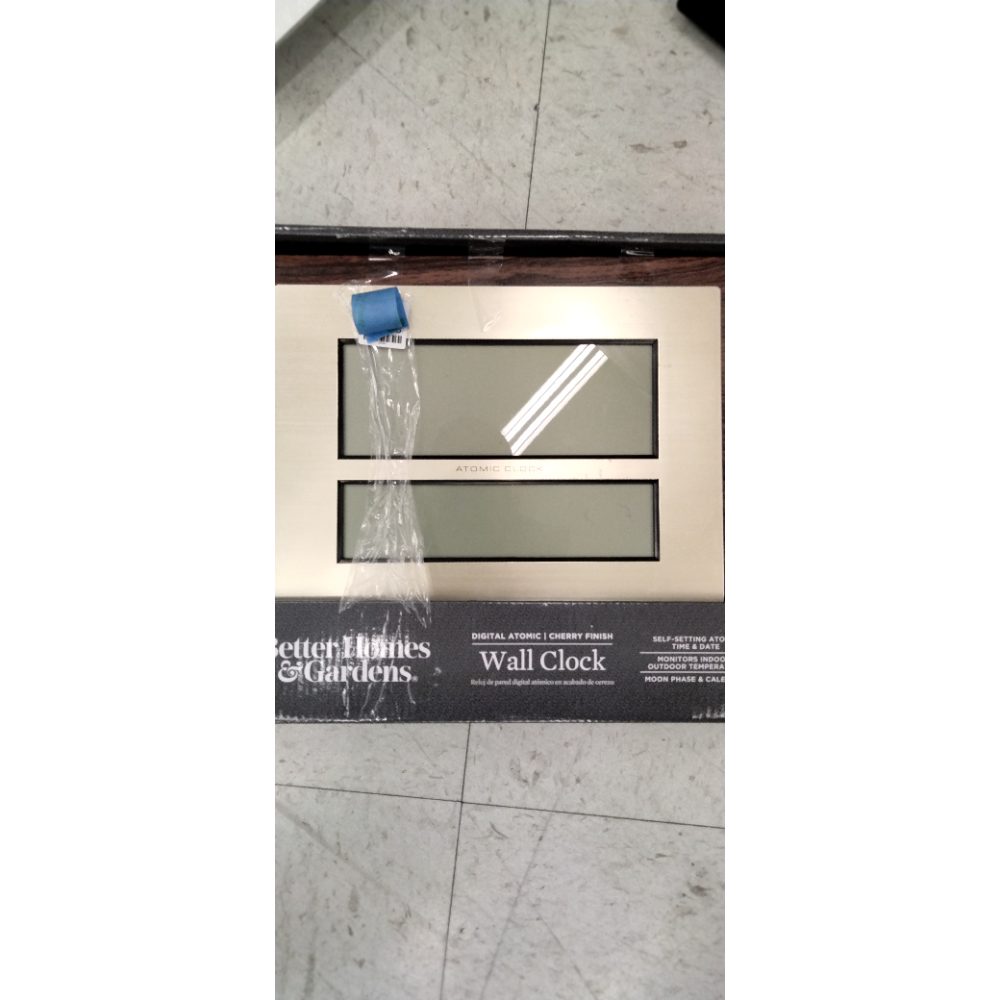 Better Homes and Gardens Atomic Clock with Forecast (Bronze)