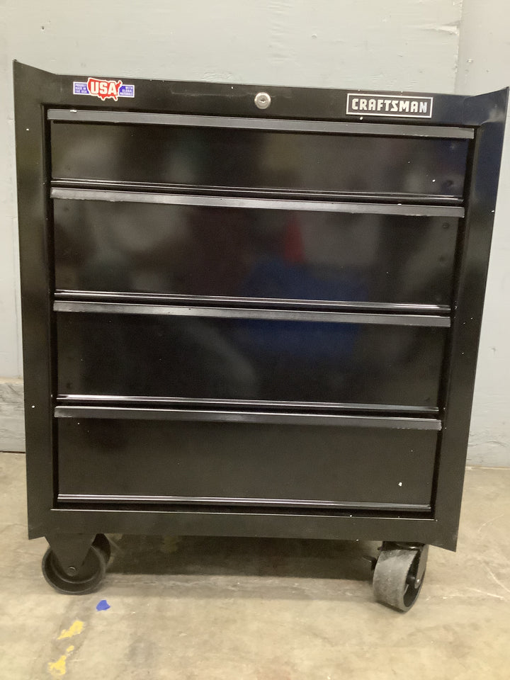 CM 26-IN BLACK 4-DRAWER CABINET