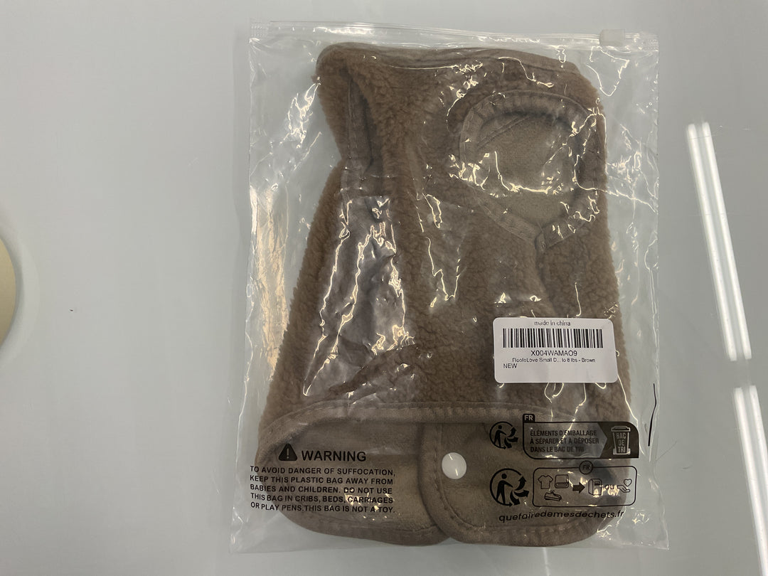 fleece dog vest
