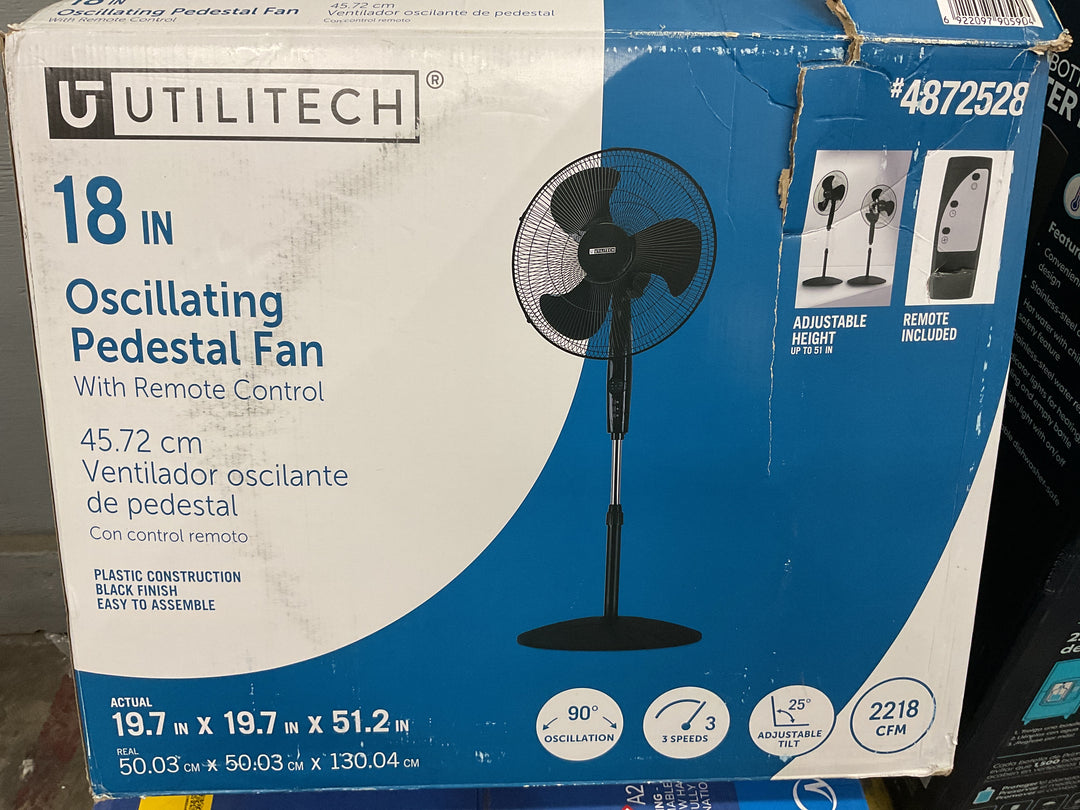 UTILITECH 18IN STAND FAN SD18-9RR