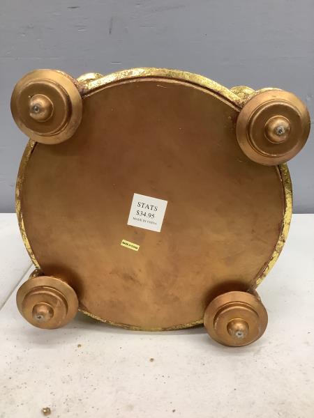Unbranded Gold Ornate Decorative Box - Vintage Style Holder Retail $34.95