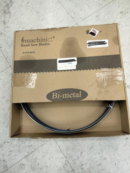 machinist Band Saw Blades, Bi-metal, Variable Tooth Retail $35.00