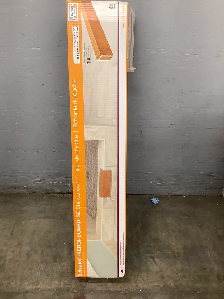 KERDI-BOARD CURB 38X6X4-1/3