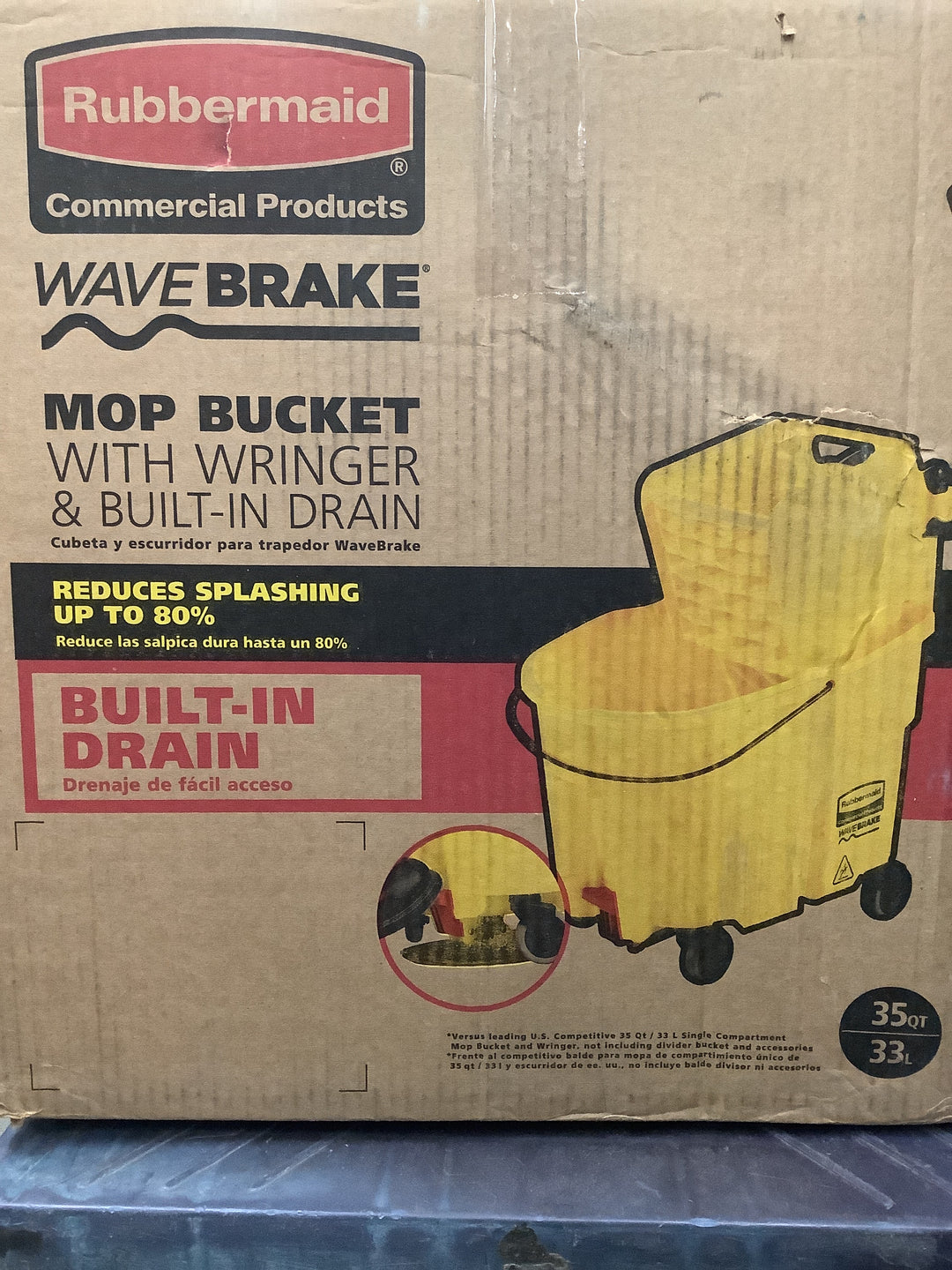 WAVEBRAKE WITH DRAIN