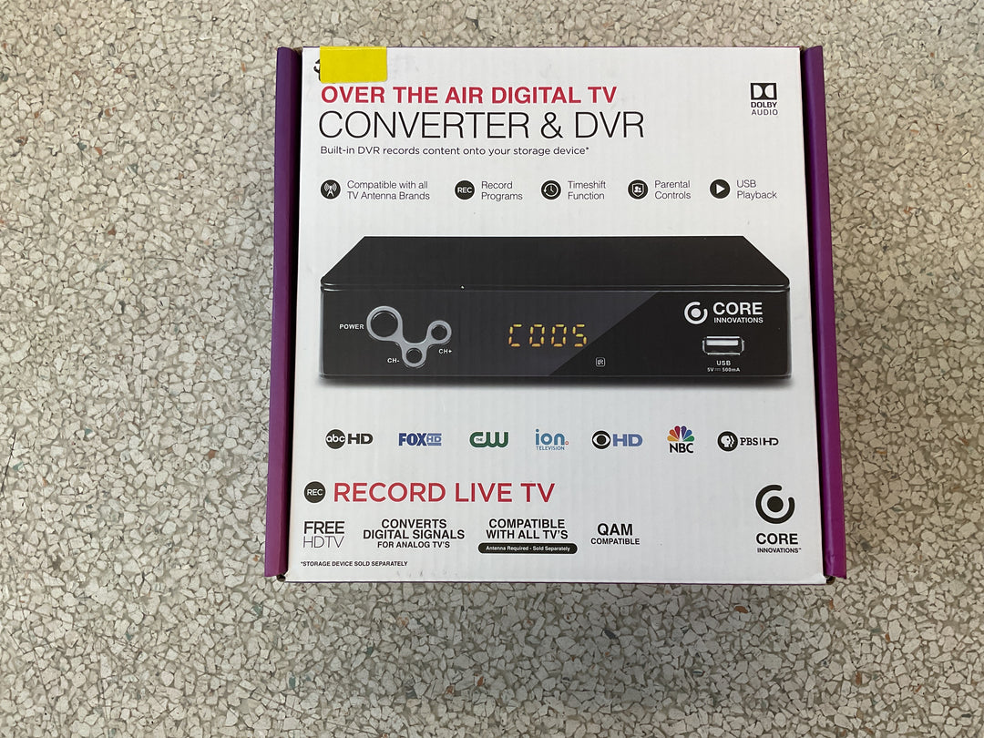 OVER THE AIR DIGITAL CONVERTER &DVD