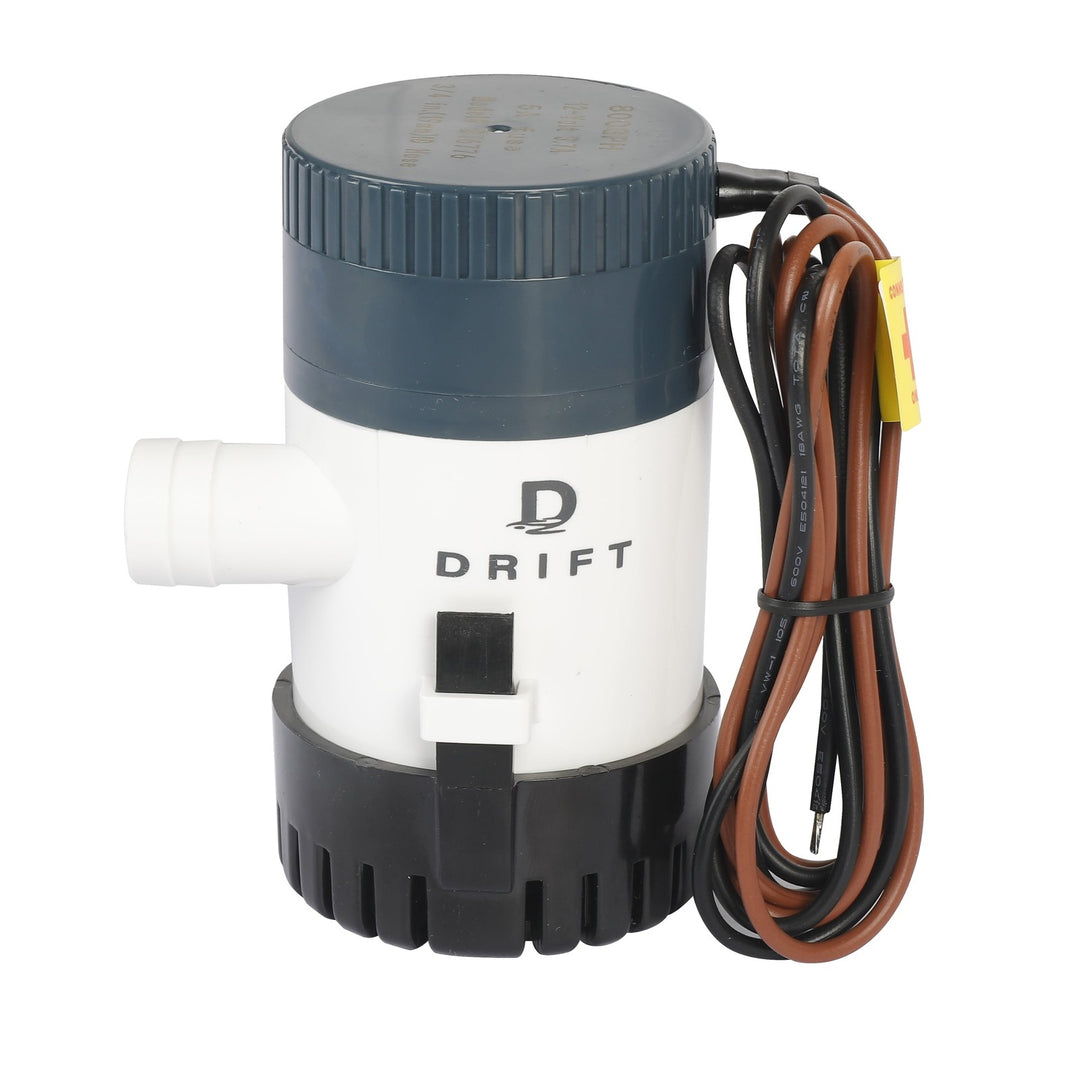 D DRIFT ALL THINGS WATER 600GPH Non-Automatic Submersible Bilge Pump