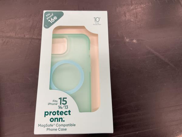 onn. Protect MagSafe Compatible Phone Case - Fits iPhone 15/14/13, 16e Retail $15.00