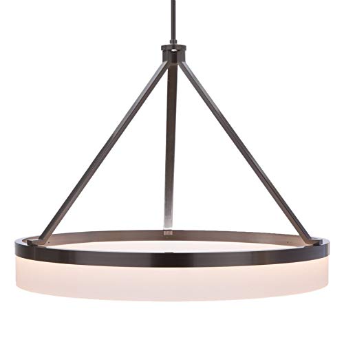 Style Selections Lynnpark Brushed Nickel Modern/Contemporary LED Pendant Light