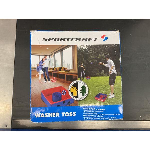 Sportcraft Washer Toss - Outdoor/Indoor Game, Weighted Washers