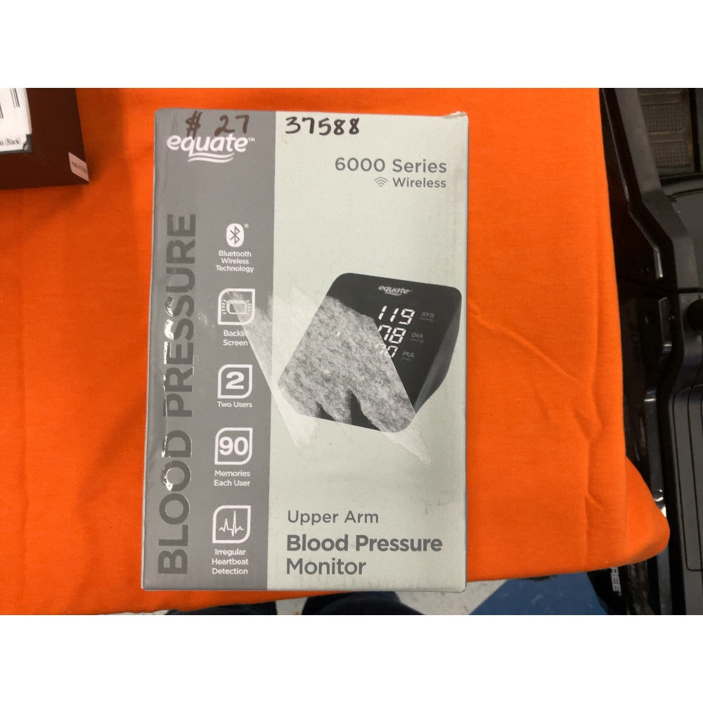 Equate BP-6000 Upper Arm Blood Pressure Monitor with Bluetooth