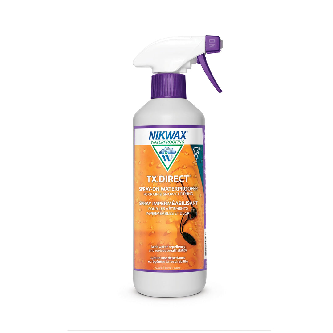 Nikwax TX.Direct Spray-On Waterproofing, 500ml, High Performance Waterproofing Renewal Treatment Restores DWR Water Repellency in Jackets, Outerwear, Rain, Ski and Snow Gear
