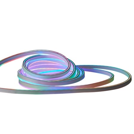 Better Homes & Gardens 16.4ft Indoor/Covered Patio Color Changing/Chasing Neon Flex Strip Light