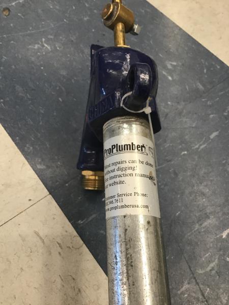 ProPlumber Pipe Repair Tool - Easy Fixes, No Digging Required Retail $75.00