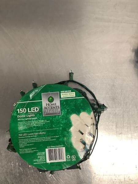 Home Accents Holiday 150 LED Dome Lights - Warm White Retail $25.00