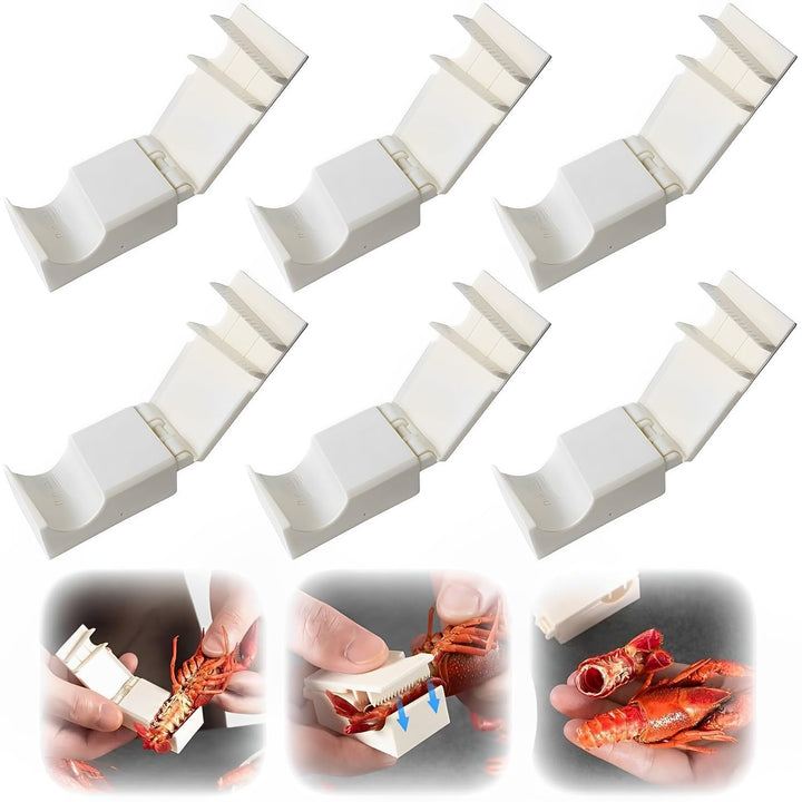 2024 New 6Pcs Crawfish Peeler, Crawfish Sheller, Crawfish Sheller Tool for Peeling Cooked Shrimp Tails