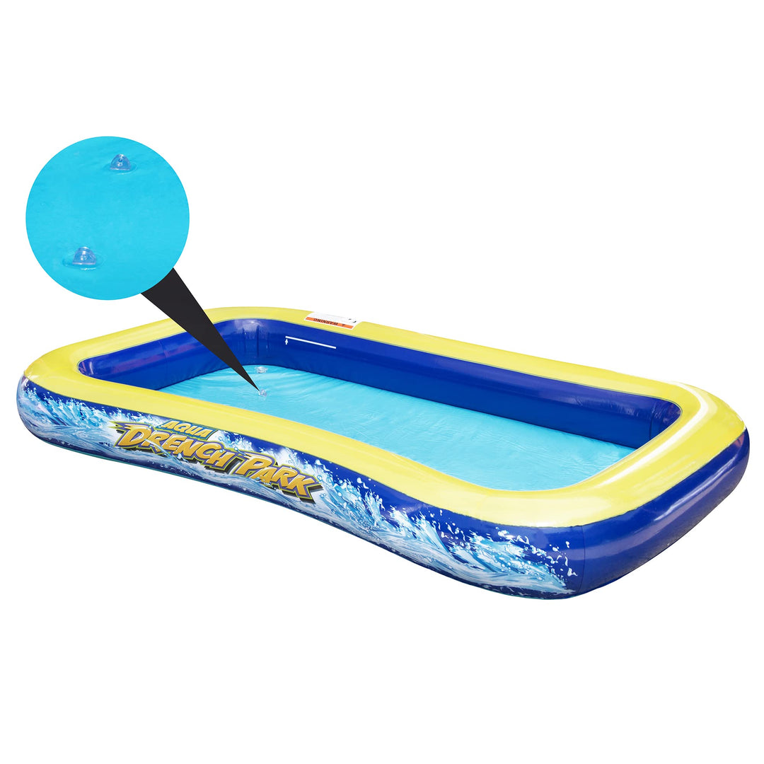 BANZAI Aqua Drench 3-in-1 Splash Park, Multi