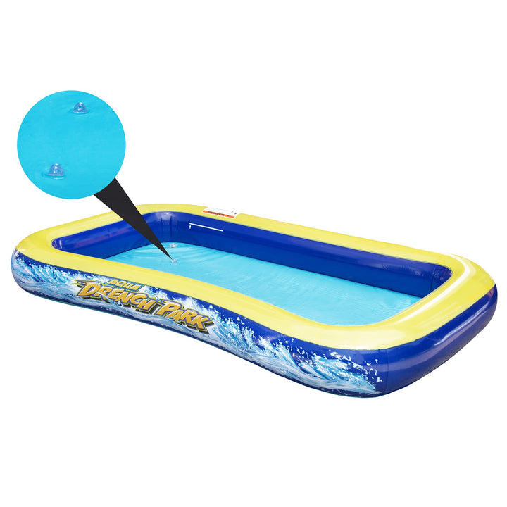 BANZAI Aqua Drench 3-in-1 Splash Park, Multi