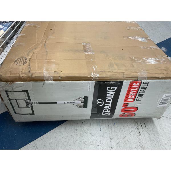 Spalding 60" Acrylic Portable Basketball Hoop