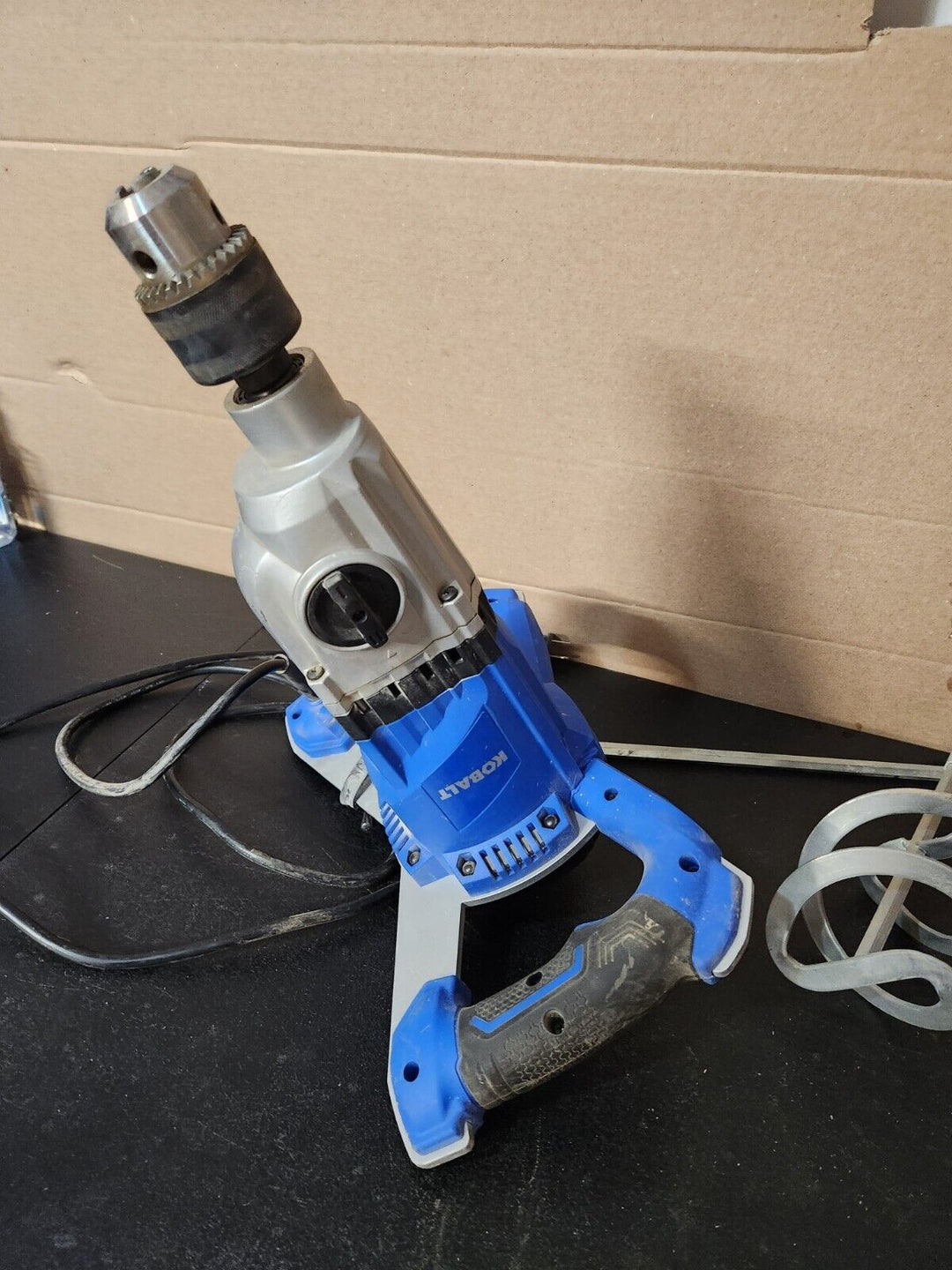 Kobalt Mud Mixer 1.9-HP Cement Mixer 2523370