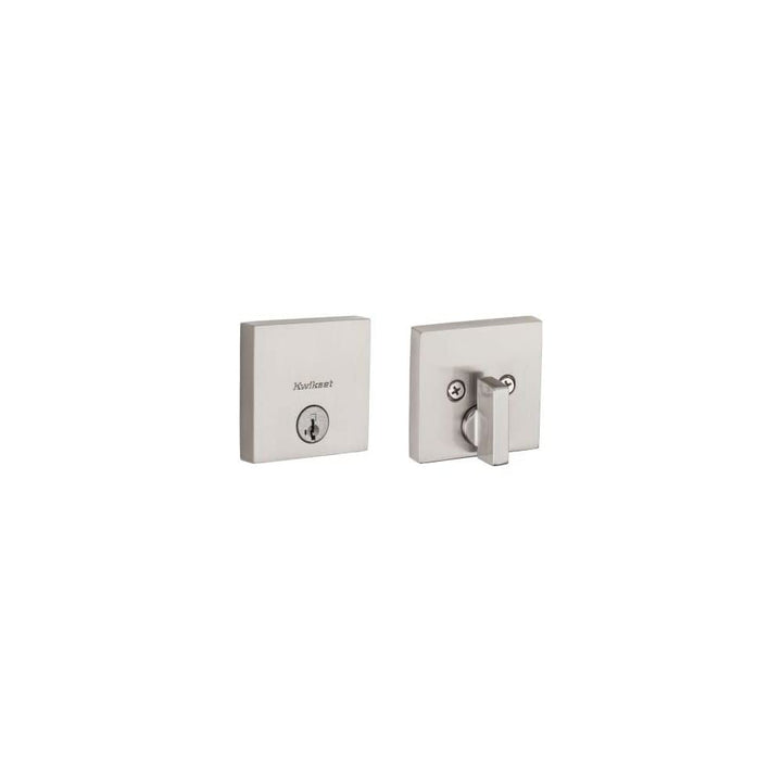 Kwikset Downtown Deadbolt - Keyed One Side - Featuring SmartKey