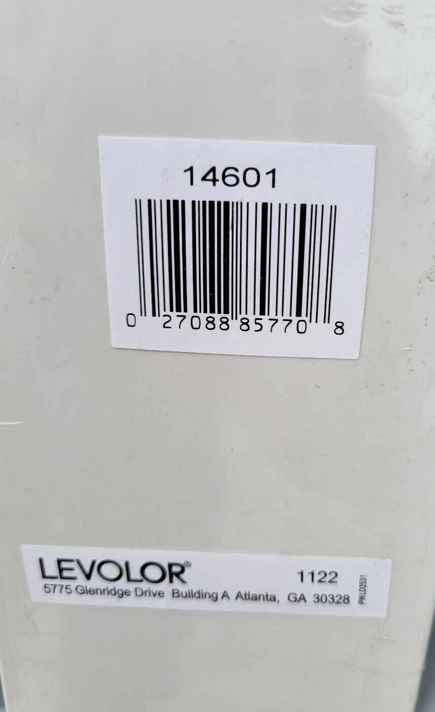 NEW LEVOLOR 54in Vertical Blind Crown Vanes White #14601