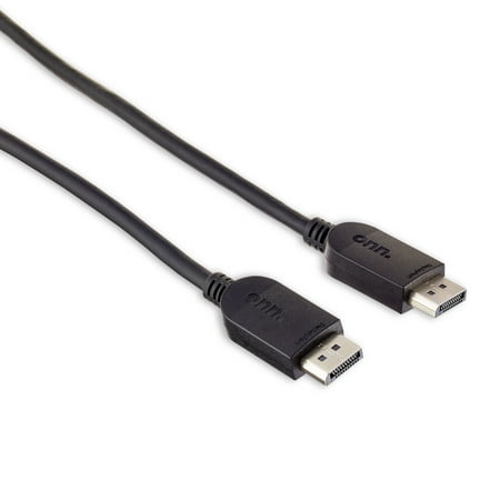 Onn. 6  Display Port to Display Port Cable  Black Retail $8.48