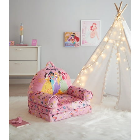 Disney Princess 2-in-1 Flip Out Chair Pink for Kids Retail $34.97