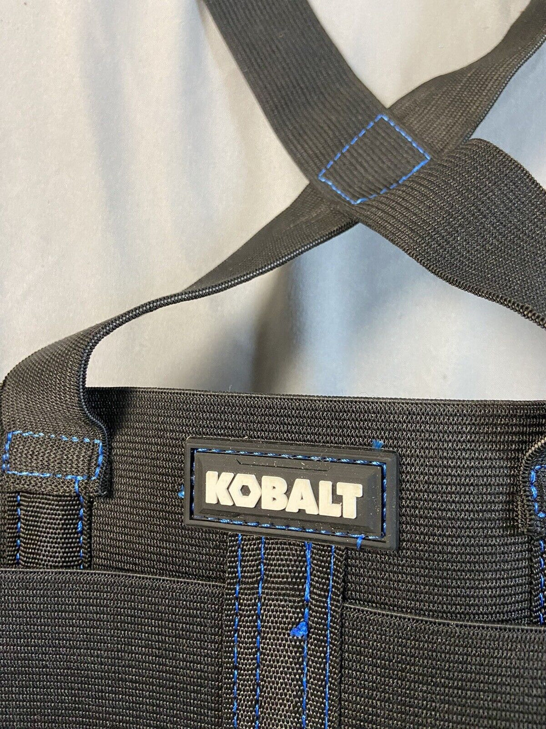 KOBALT Elastic Back Support Belt L-X with Suspenders Black Retail $15.00