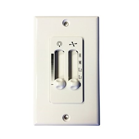 Harbor Breeze Off-White Wall-Mount Universal Ceiling Fan Remote Control Retail $29.95