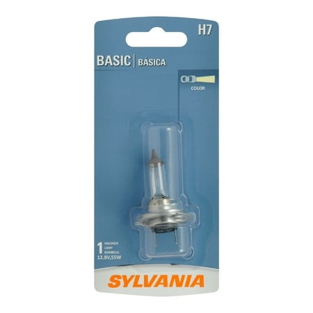 SylvaniaH7 Basic Auto Halogen Headlight Bulb  1 Pack  Compatible with Multiple Cars Retail $12.99