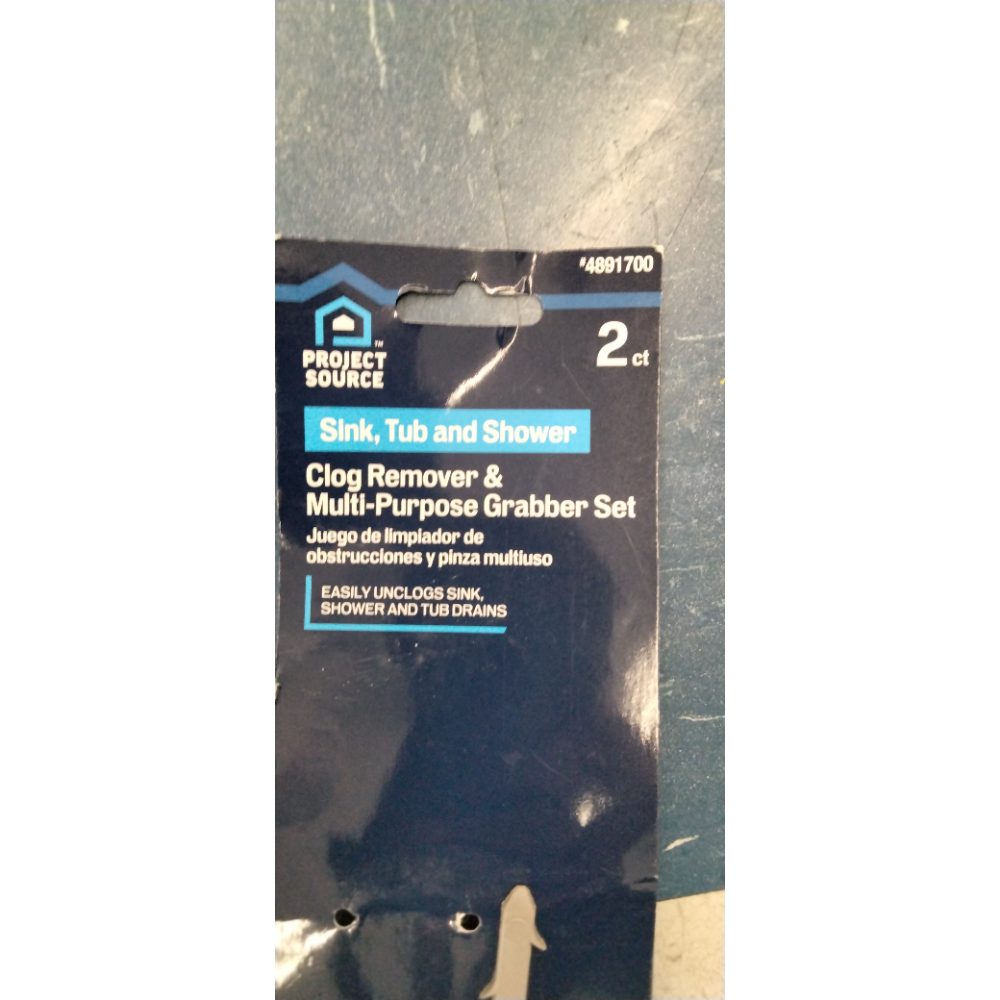 PF0412 24" Ergonomic Multipurpose Grabber Jewelry Retriever Pick-up Tool 22" Drain Clog Cleaner Auger Snake Hair Catcher for Kitchen/Bathroom Sink Tub Toilet